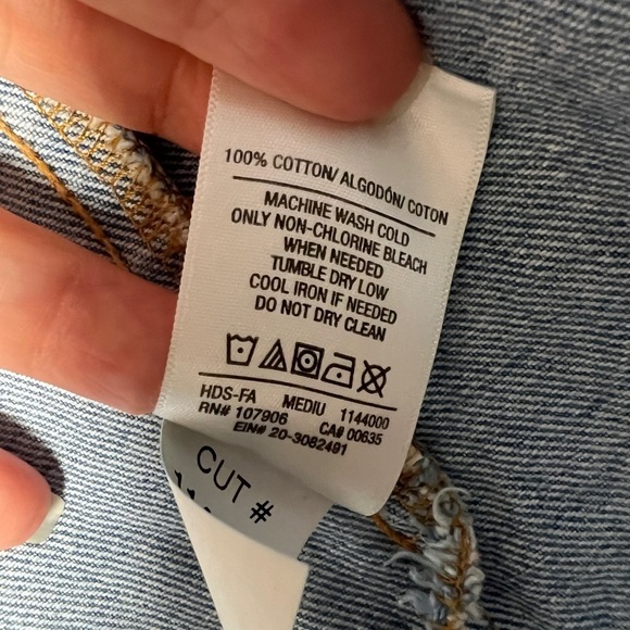 Hudson Jeans Denim Blue Jean Jacket - Picture 4 of 5
